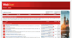 Desktop Screenshot of forum.webuser.co.uk